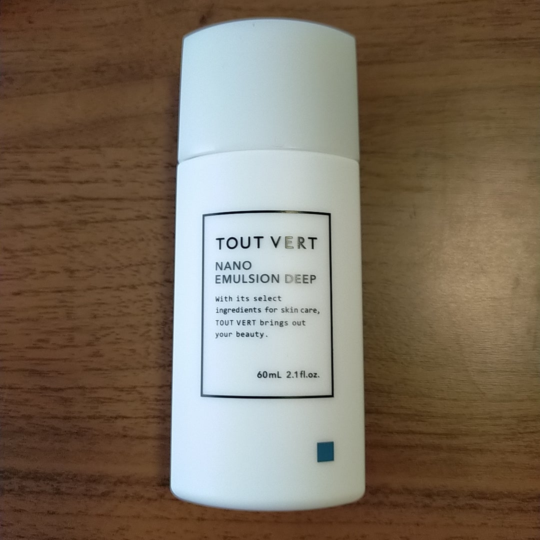 ナノエマルジョン ディープ/TOUT VERT/乳液を使ったクチコミ(1枚目)