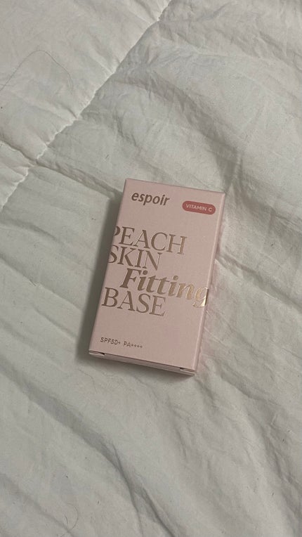 ピーチスキンフィッティングベース オールニュー SPF50 PA++++/espoir/化粧下地を使ったクチコミ(1枚目)