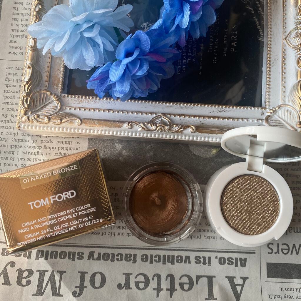クリーム アンド パウダー アイ カラー/TOM FORD BEAUTY/ジェル・クリームアイシャドウを使ったクチコミ(2枚目)