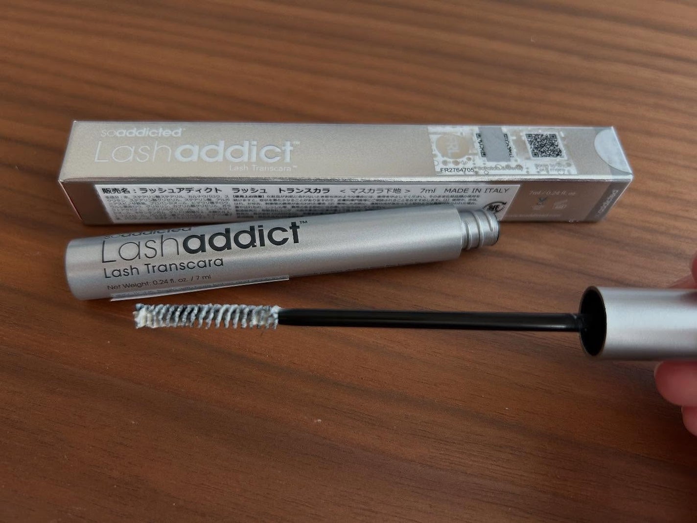 ラッシュアディクト ラッシュ トランスカラ/soaddicted/マスカラ下地を使ったクチコミ(2枚目)