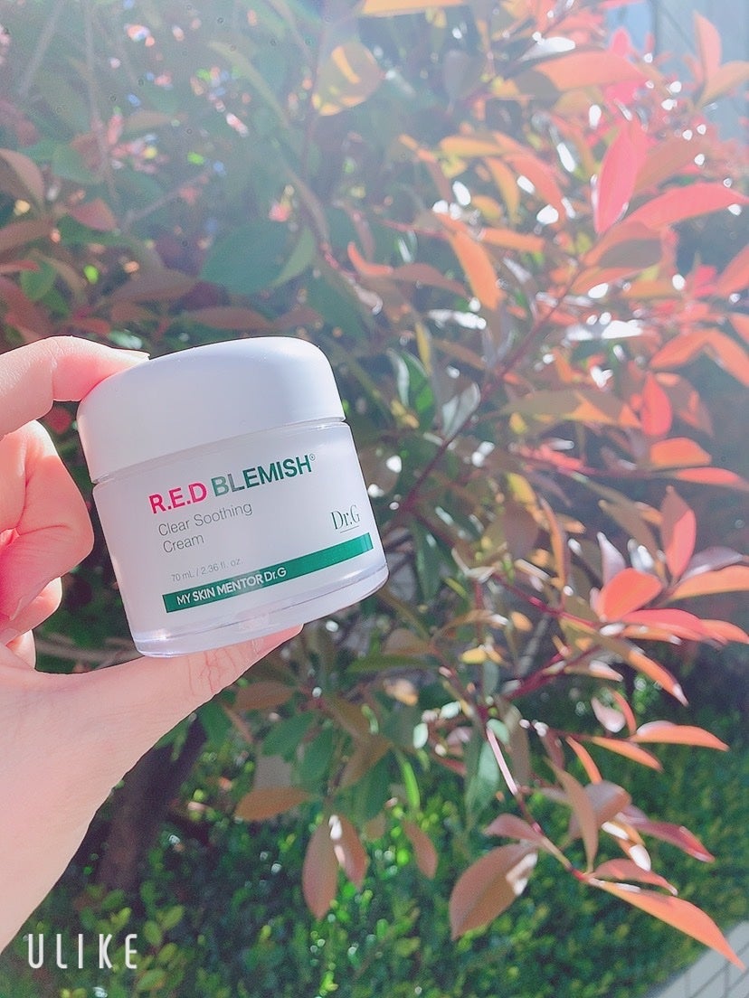 レッドブレミッシュ クリアスージングクリーム/Dr.G/フェイスクリームを使ったクチコミ(1枚目)