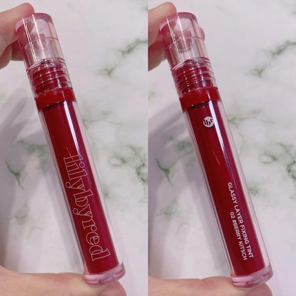 Glassy Layer Fixing Tint/lilybyred/口紅を使ったクチコミ(2枚目)