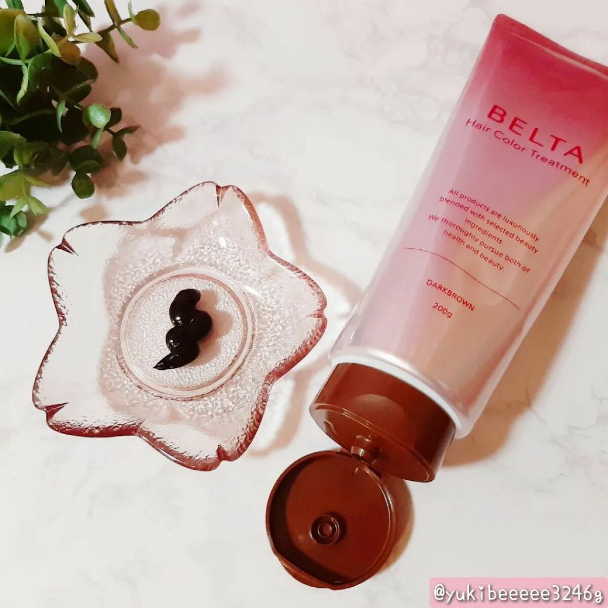 ベルタヘアカラートリートメント/BELTA(ベルタ)/ヘアカラーを使ったクチコミ(2枚目)