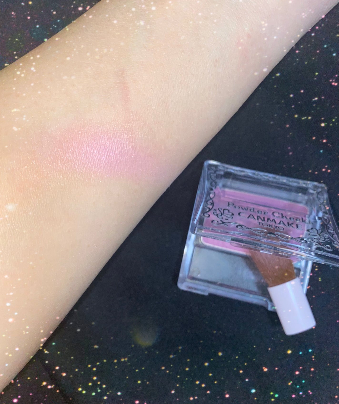 【旧品】パウダーチークス/キャンメイク/パウダーチークを使ったクチコミ(1枚目)