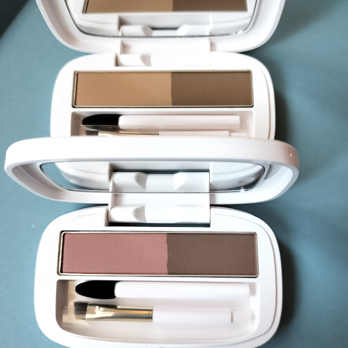 パウダーアイブロウ/media luxe/パウダーアイブロウを使ったクチコミ（2枚目）