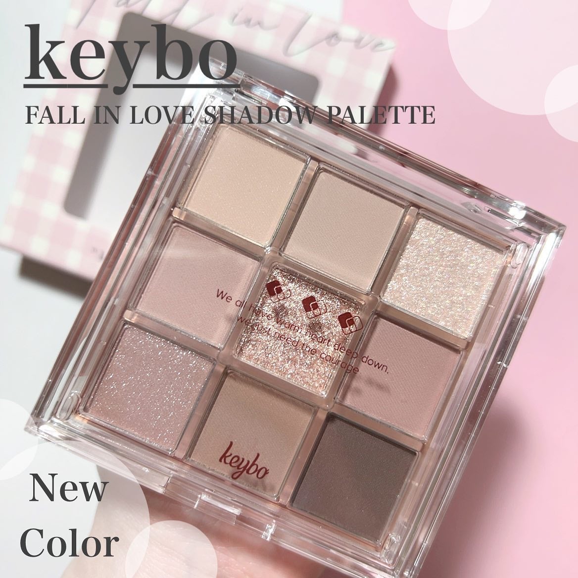 KEYBO FALL IN LOVE SHADOW PALETTE/keybo/アイシャドウパレットを使ったクチコミ(1枚目)