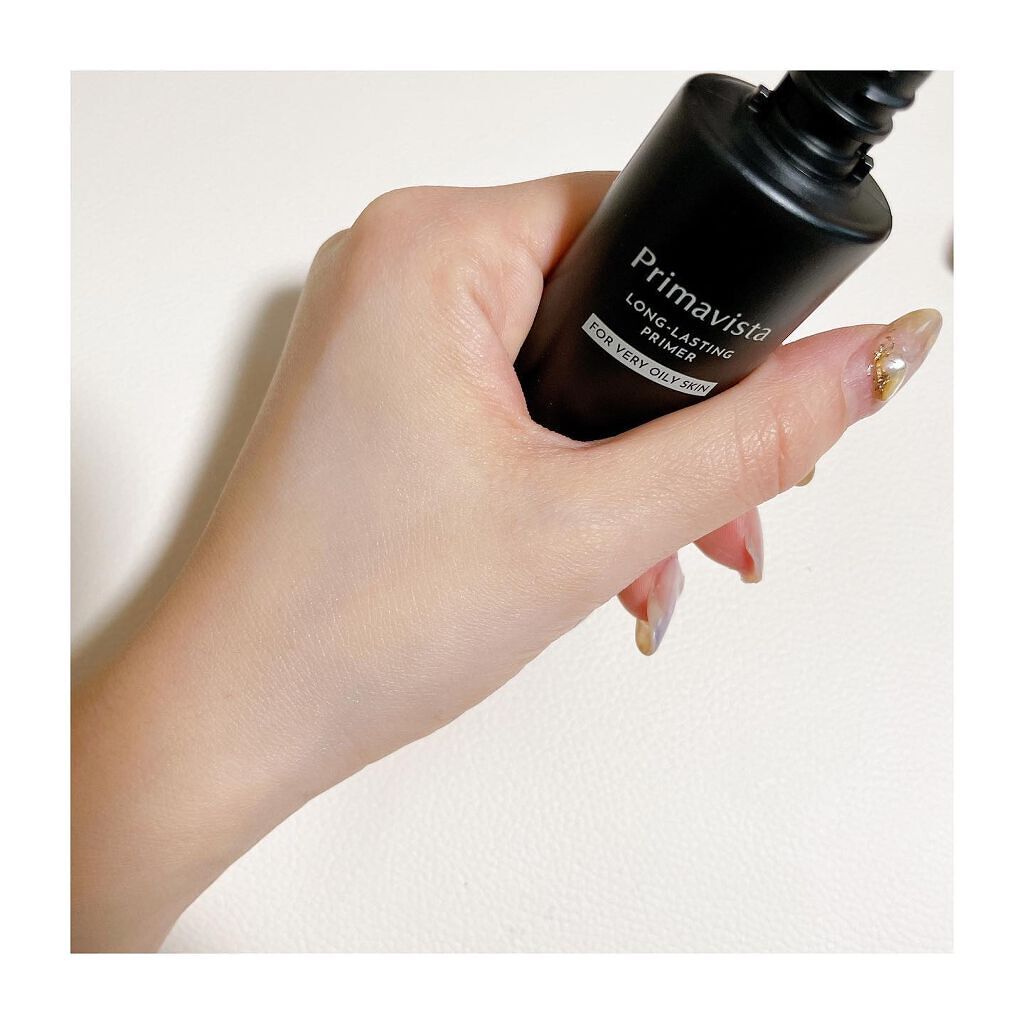 スキンプロテクトベース＜皮脂くずれ防止＞ 超オイリー肌用/プリマヴィスタ/化粧下地を使ったクチコミ（3枚目）