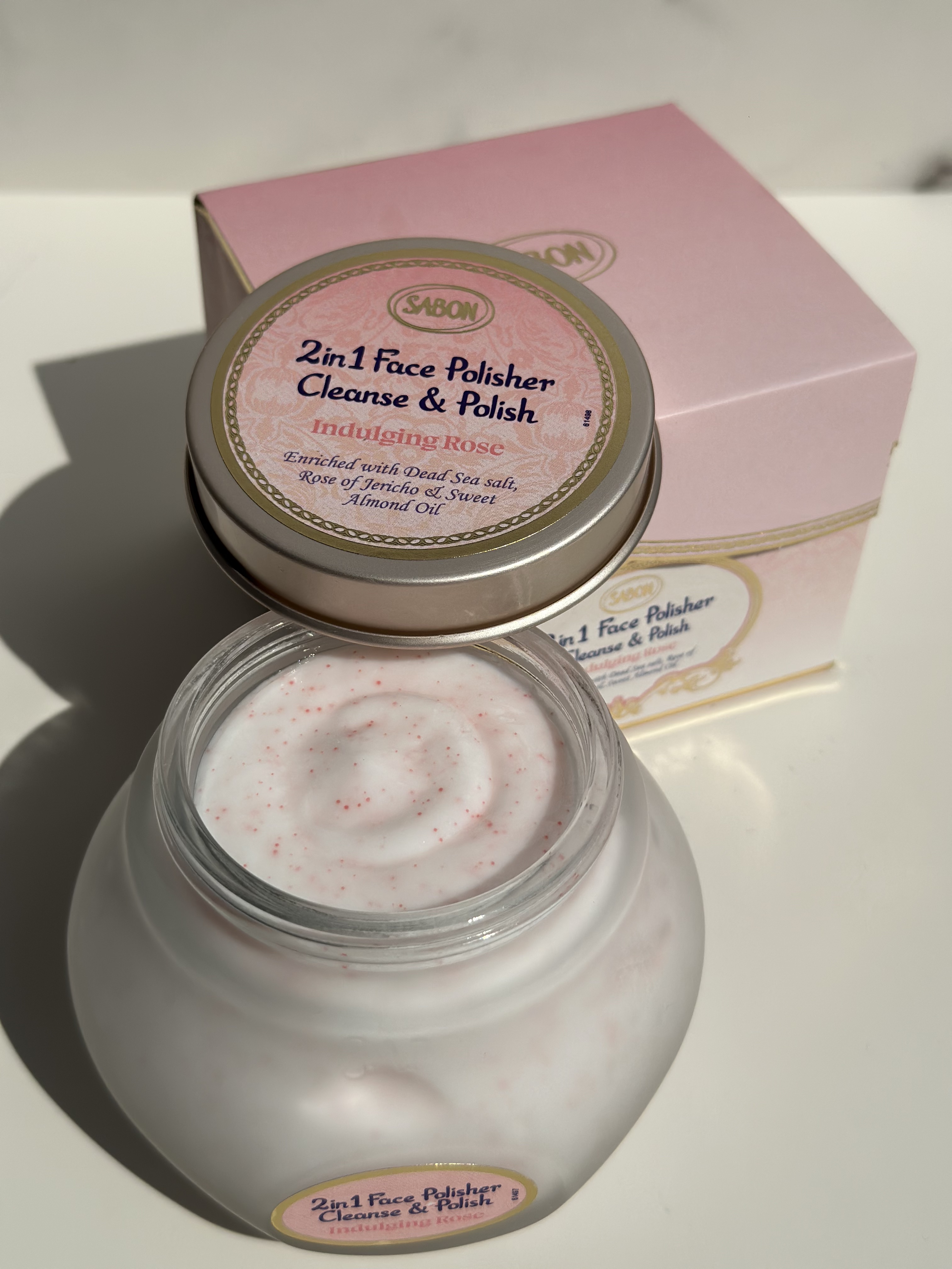 フェイスポリッシャー ブルーミング/SABON/スクラブ・ゴマージュを使ったクチコミ（1枚目）