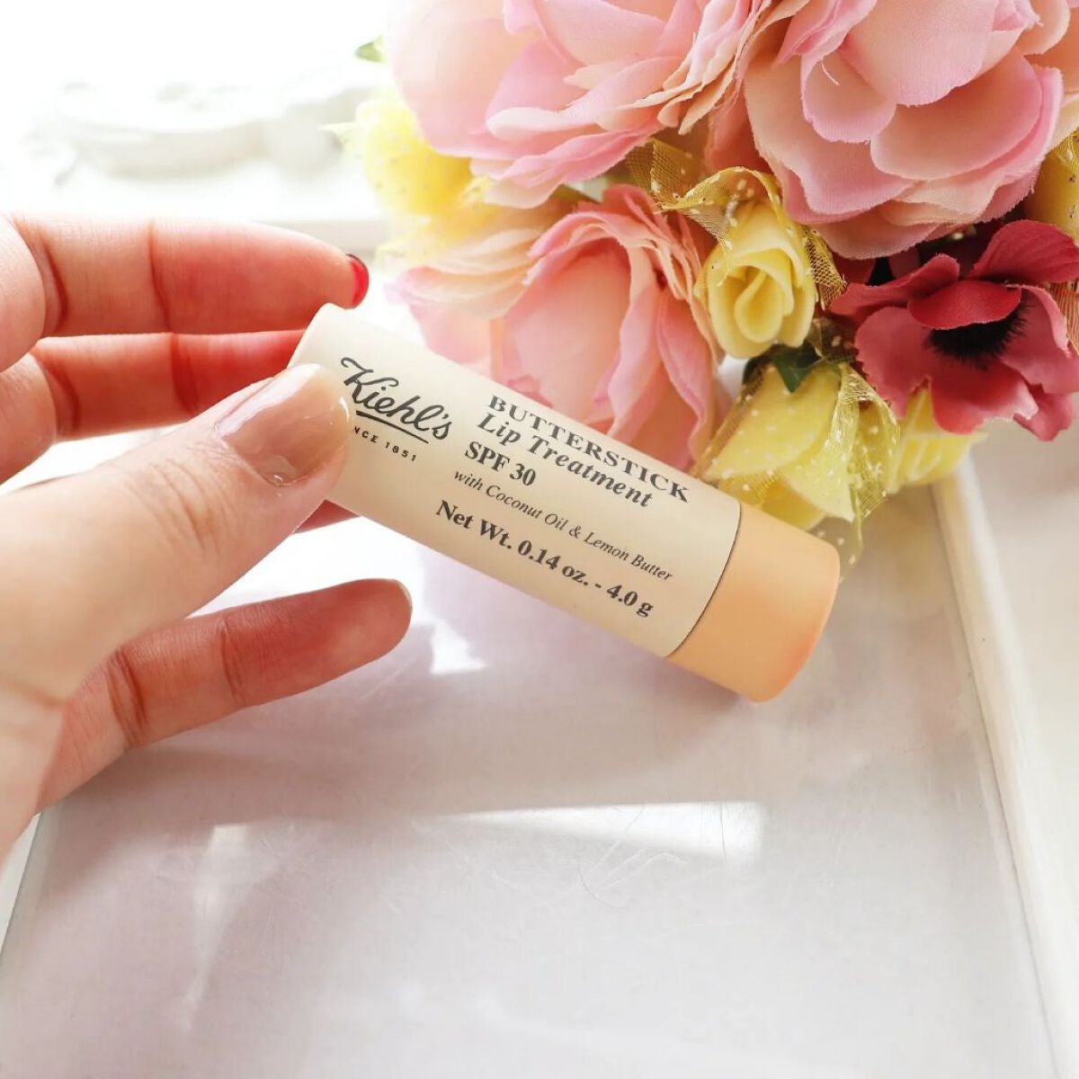 キールズ バタースティック リップ トリートメント/Kiehl's/リップケアを使ったクチコミ(1枚目)