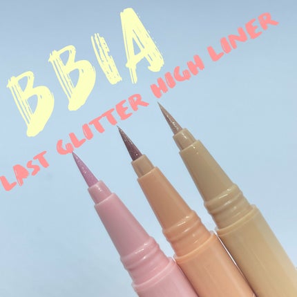 ラストグリッターハイライナー/BBIA/リキッドアイライナーを使ったクチコミ(1枚目)
