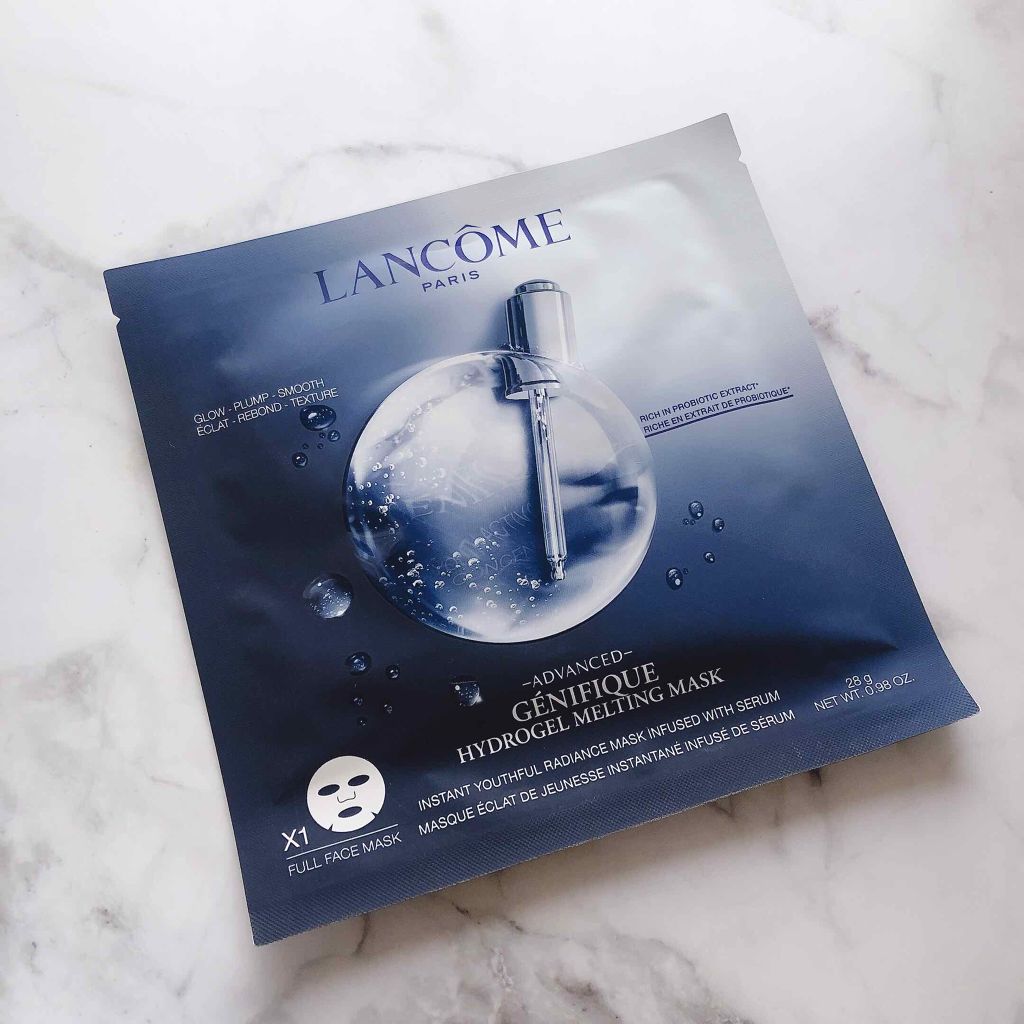 ジェニフィック アドバンスト ハイドロジェル メルティングマスク/LANCOME/シートマスク・パックを使ったクチコミ（1枚目）