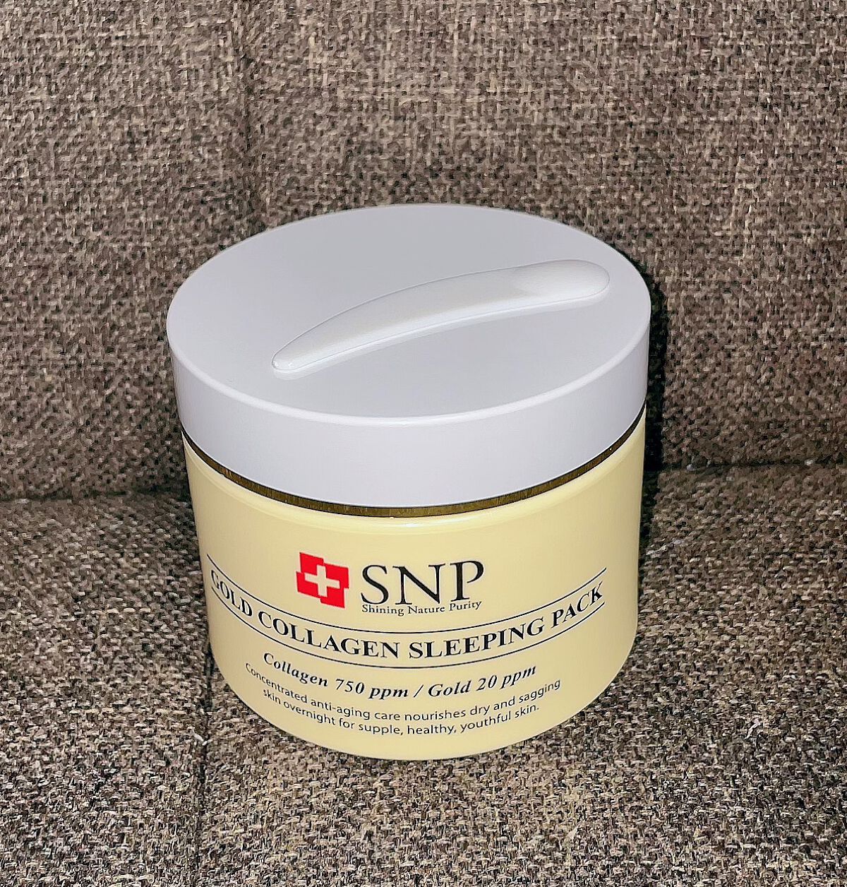 SNP ゴールド コラーゲン スリーピング パック/SNP/シートマスク・パックを使ったクチコミ(2枚目)