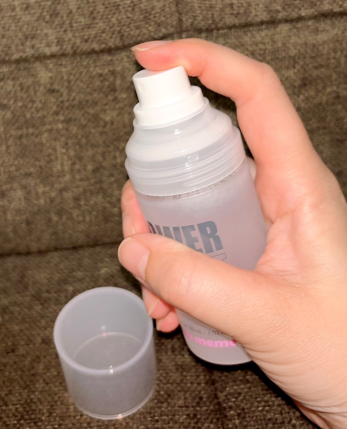 パワーマグネットセッティングスプレー/i’m meme/フィックスミストを使ったクチコミ（3枚目）