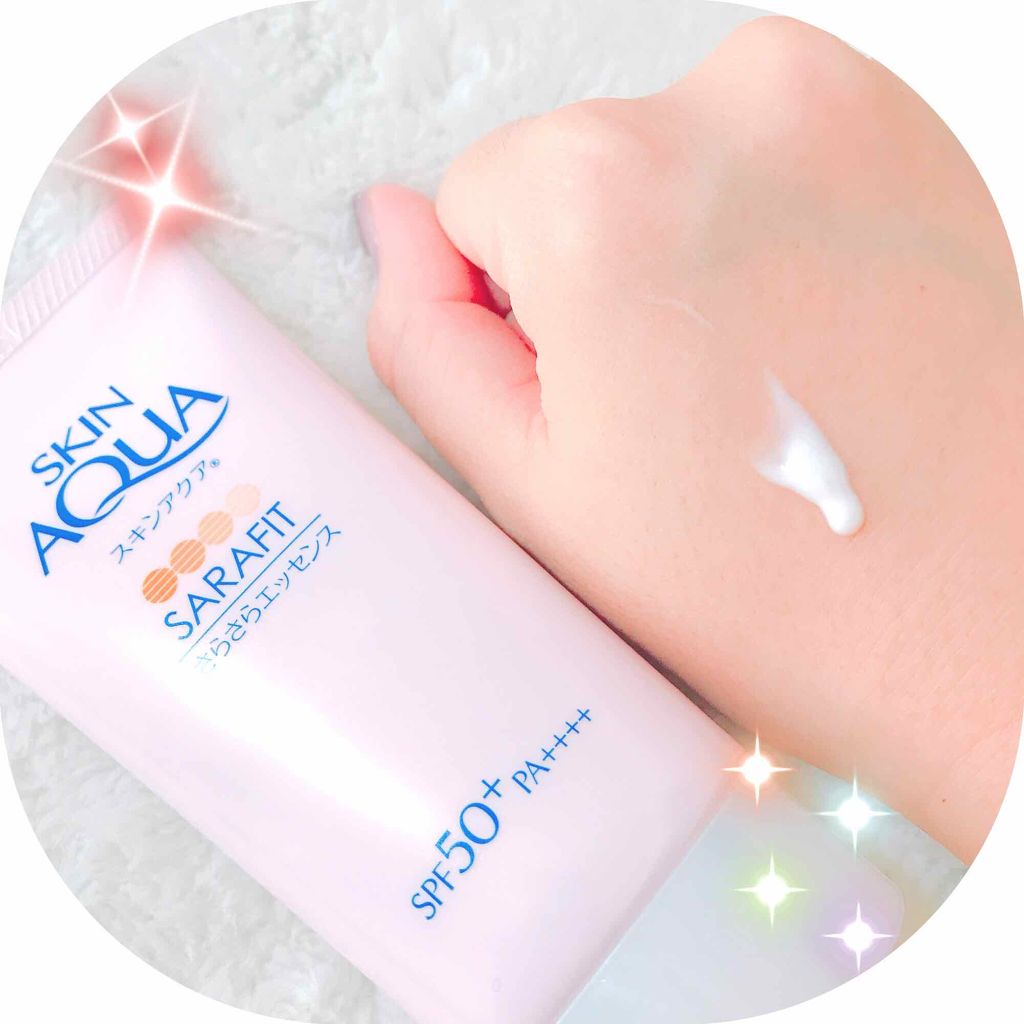 サラフィットUV さらさらエッセンス アクアフローラルの香り/スキンアクア/日焼け止め・UVケアを使ったクチコミ（2枚目）