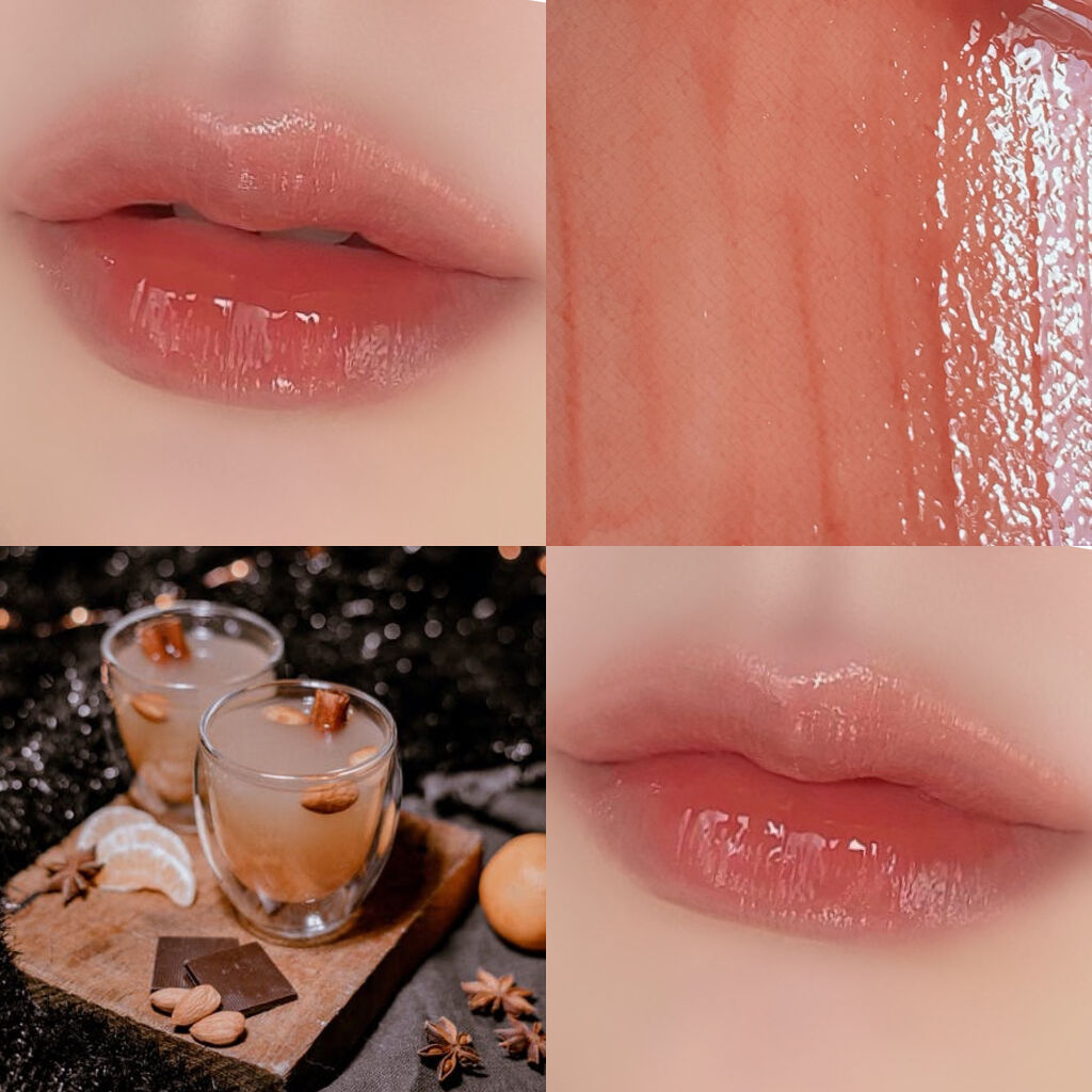 ジューシーラスティングティント/rom&nd/リップティントを使ったクチコミ（2枚目）