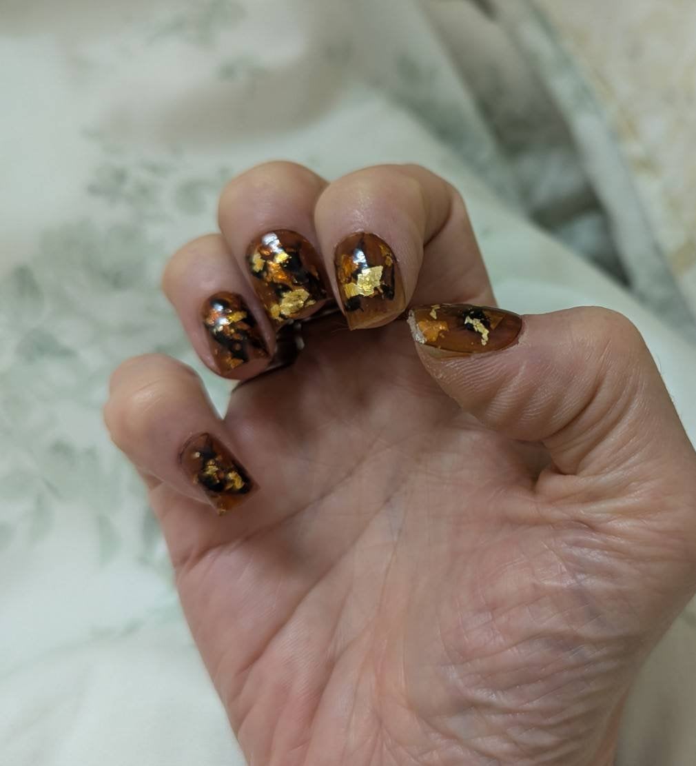 グロッシーコート/スキューズミー/オールインワンネイルを使ったクチコミ(2枚目)