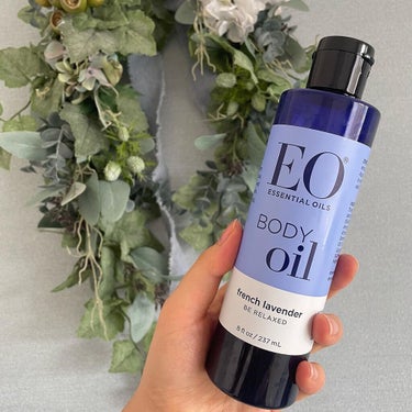 EO(イーオー) ボディオイル フレンチラベンダーのクチコミ「.
#iherbおすすめ 

▶︎EO products
ボディオイル

普通のオイルの何が違.....」（1枚目）