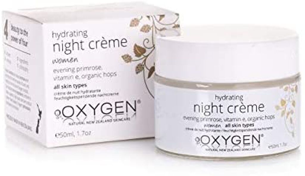オキシジェン ナチュラルNZスキンケア ハイドレーティングナイトクリーム