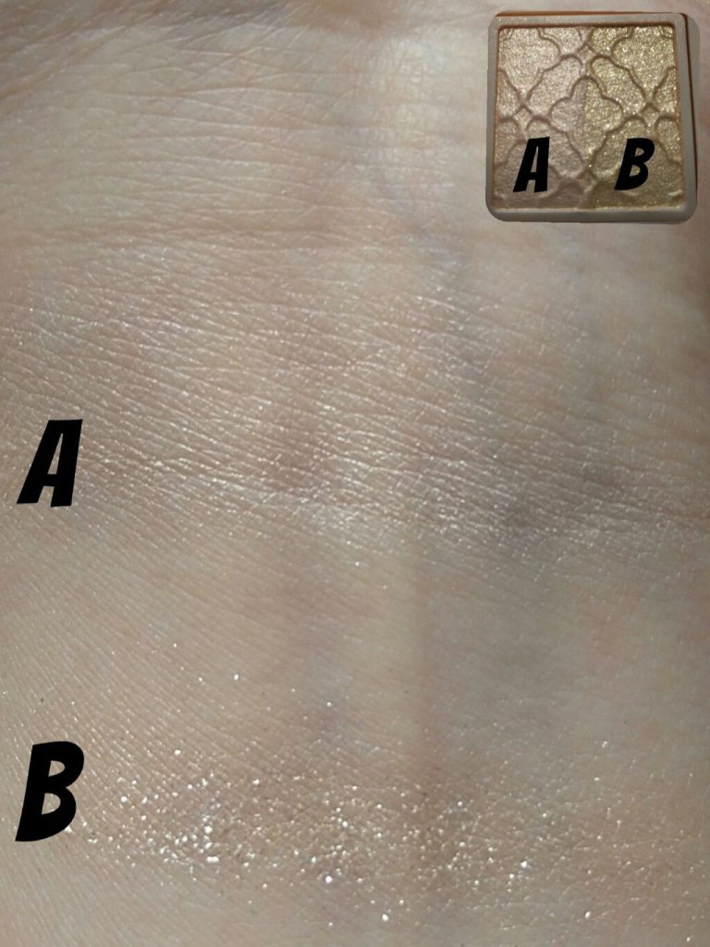 リシェ ダズリング デュオ アイズ BE-5 ライトベージュ系/Visée/アイシャドウパレットを使ったクチコミ（2枚目）