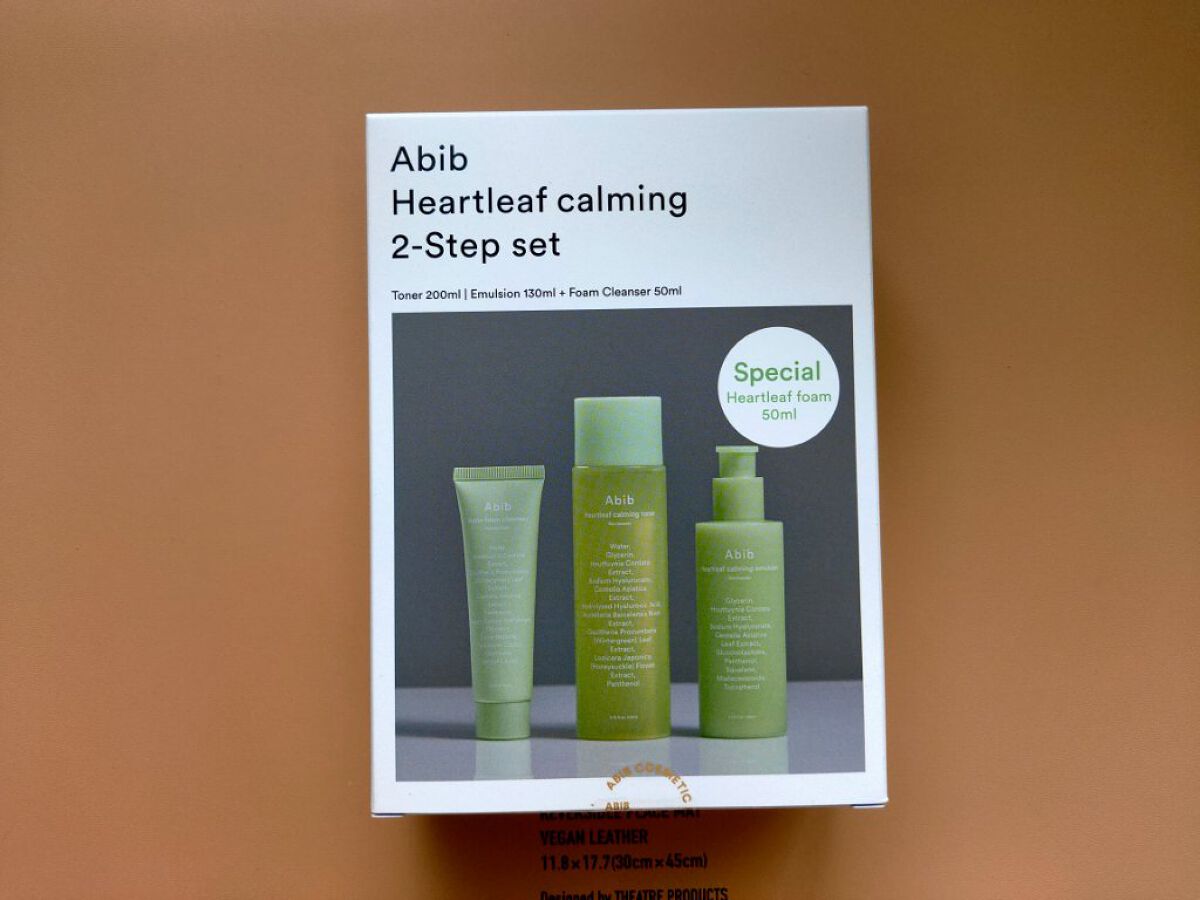 ＜楽天限定＞ドクダミ3種セット/Abib /スキンケアキットを使ったクチコミ（1枚目）