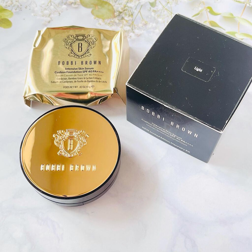 インテンシブ スキン セラム クッション ファンデーション/BOBBI BROWN/クッションファンデーションを使ったクチコミ(2枚目)