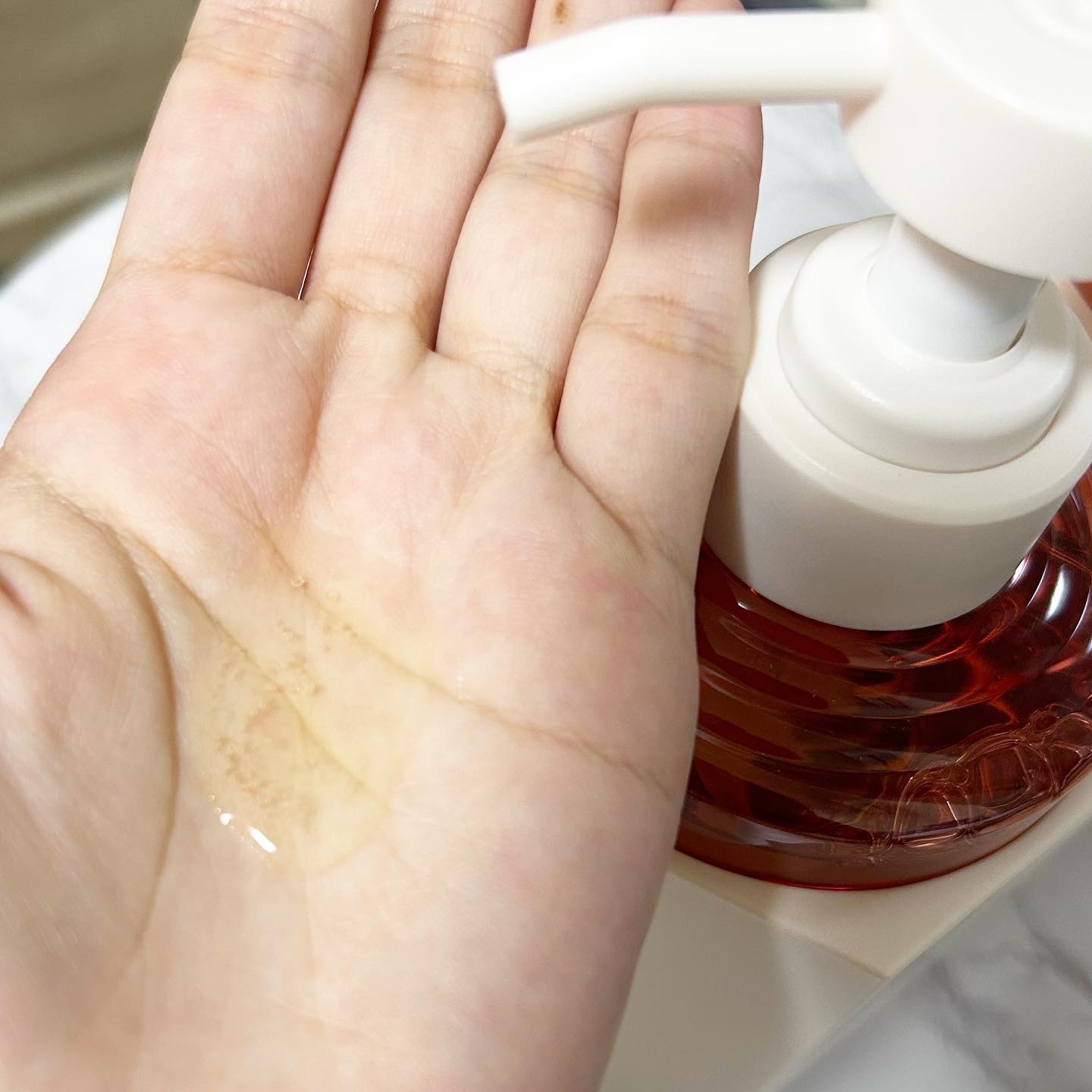 リッチグロス シャンプー シャイニー／ヘアトリートメント シャイニー トリートメント本体 450ml/ハニーク/市販シャンプーを使ったクチコミ（2枚目）