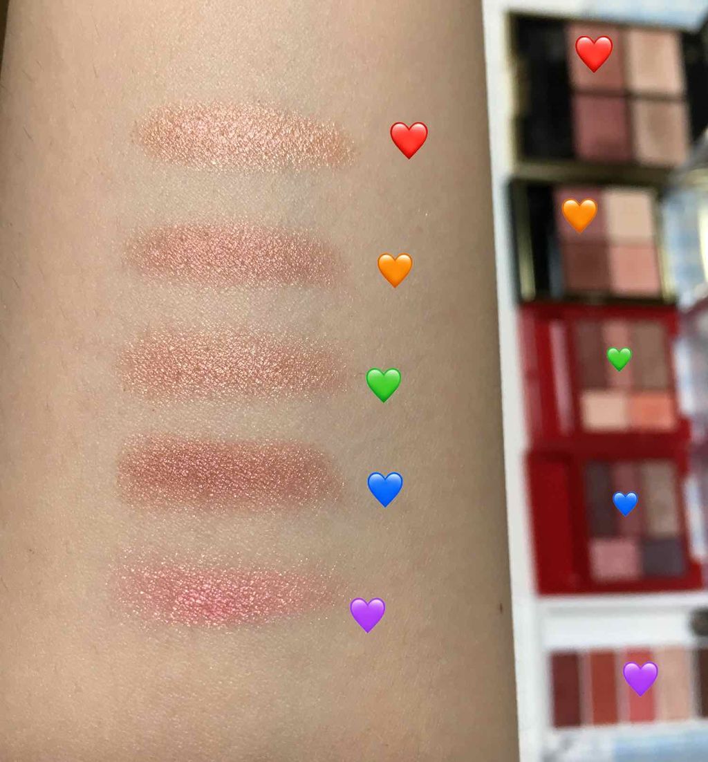 スイーツコレクション/マリブビューティー/アイシャドウパレットを使ったクチコミ（3枚目）