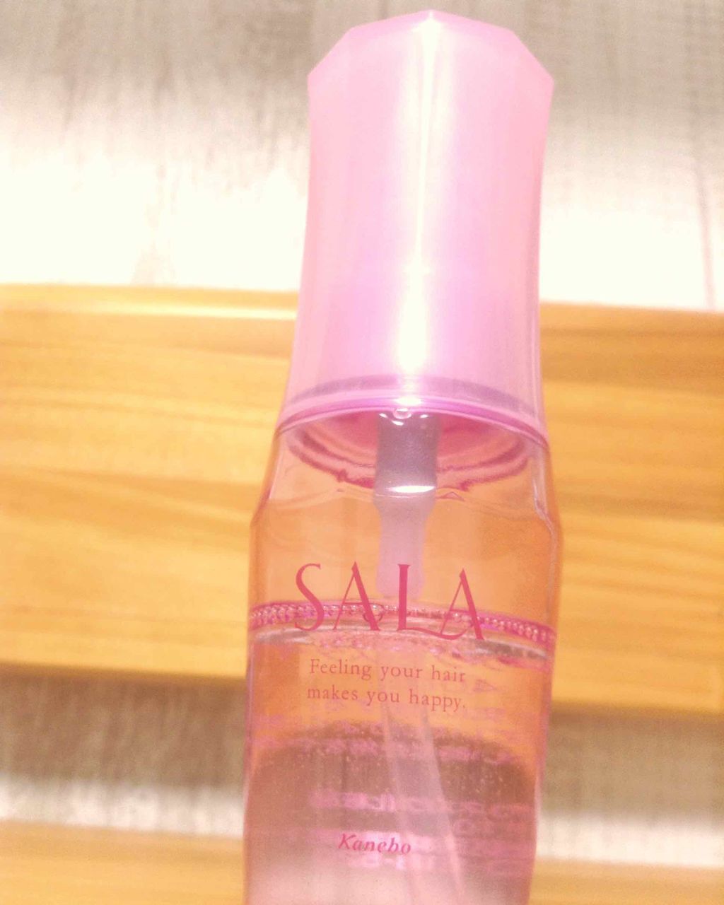 ビューティアップ ヘアオイル (ストレートヘア用)/SALA/ヘアオイルを使ったクチコミ（1枚目）