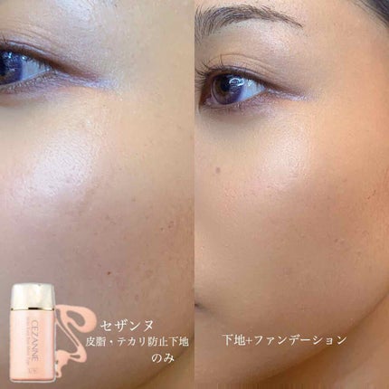 ラスティングカバーファンデーション/CEZANNE/リキッドファンデーションを使ったクチコミ(3枚目)