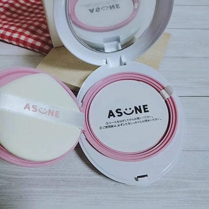デューイーメッシュファンデーション/ASUNE /クッションファンデーションを使ったクチコミ(4枚目)