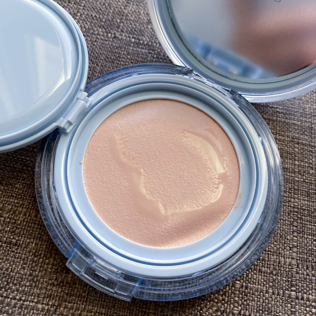 ベアウォータークッション/rom&nd/クッションファンデーションを使ったクチコミ（1枚目）