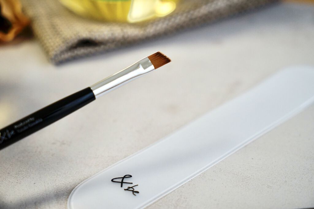 ダブルエンドアイブロウブラシ熊野筆/＆be/メイクブラシを使ったクチコミ（2枚目）