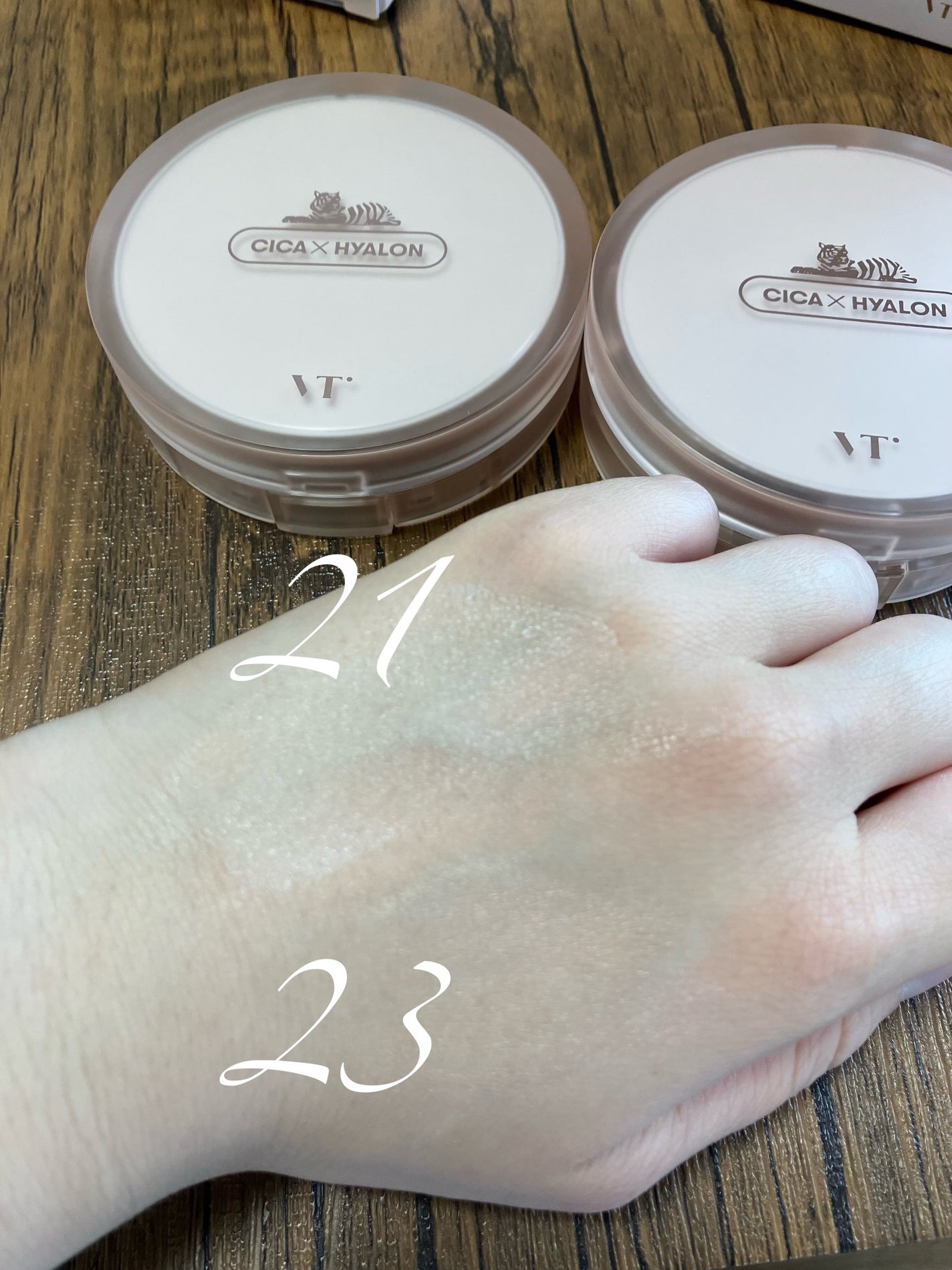 CICA エッセンススキンカバーパクト/VT/パウダーファンデーションを使ったクチコミ(5枚目)