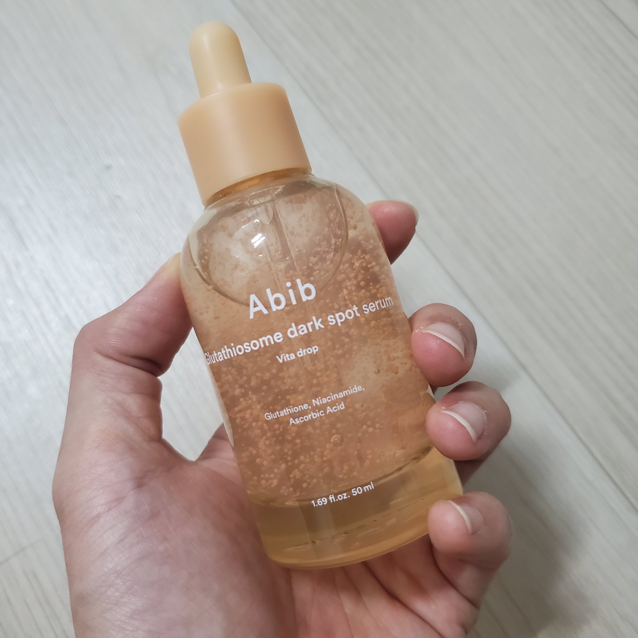 グルタチオンソームダークスポットセラムビタドロップ/Abib /美容液を使ったクチコミ（1枚目）