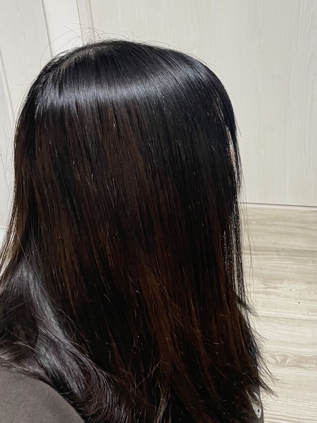 ホイップヘアカラー 髪色もどし ナチュラルブラック/ビューティラボ/ヘアカラーを使ったクチコミ（3枚目）