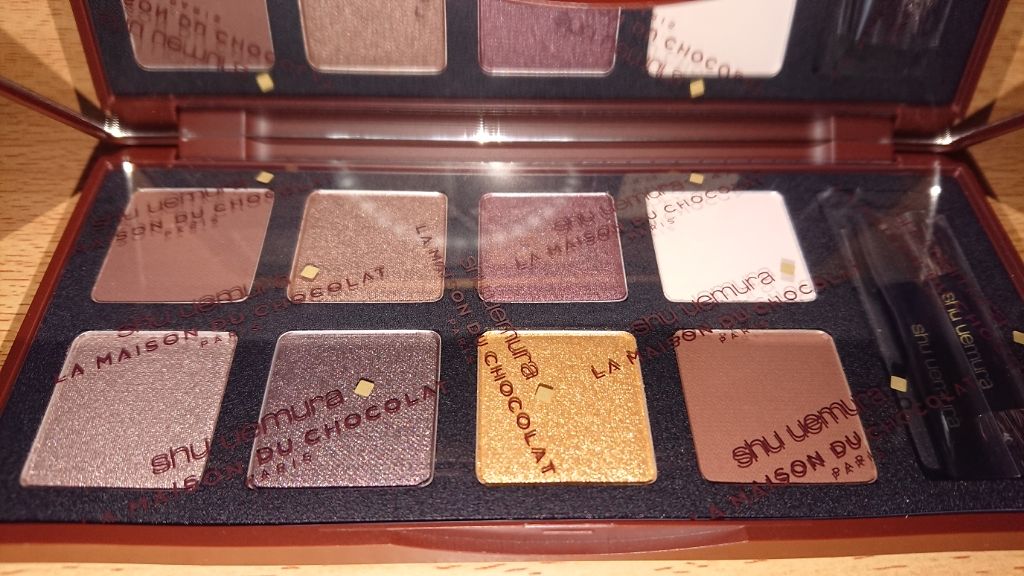 ガナッシュ アンド プラリネ アイパレット/shu uemura/アイシャドウパレットを使ったクチコミ(2枚目)