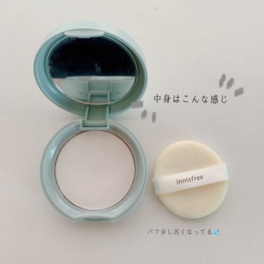 ノーセバム　ミネラルパウダー　N/innisfree/ルースパウダーを使ったクチコミ（2枚目）