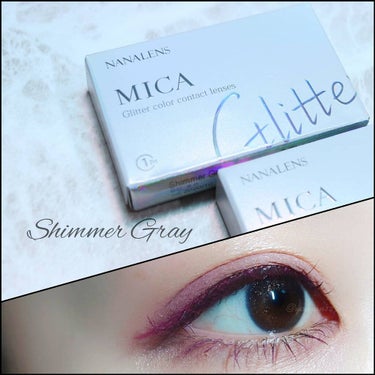 MICA.3month/NANA LENS/カラーコンタクトレンズを使ったクチコミ（1枚目）