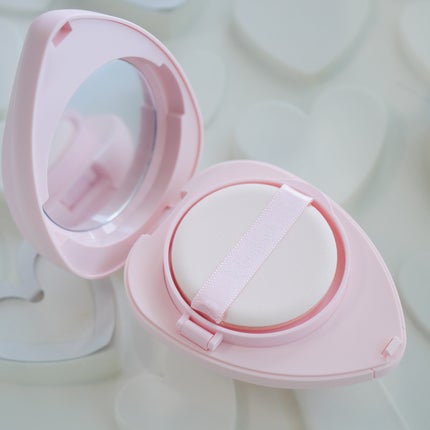 トワタッチ ハートクッション グロウメッシュ/troistouch/クッションファンデーションを使ったクチコミ(4枚目)