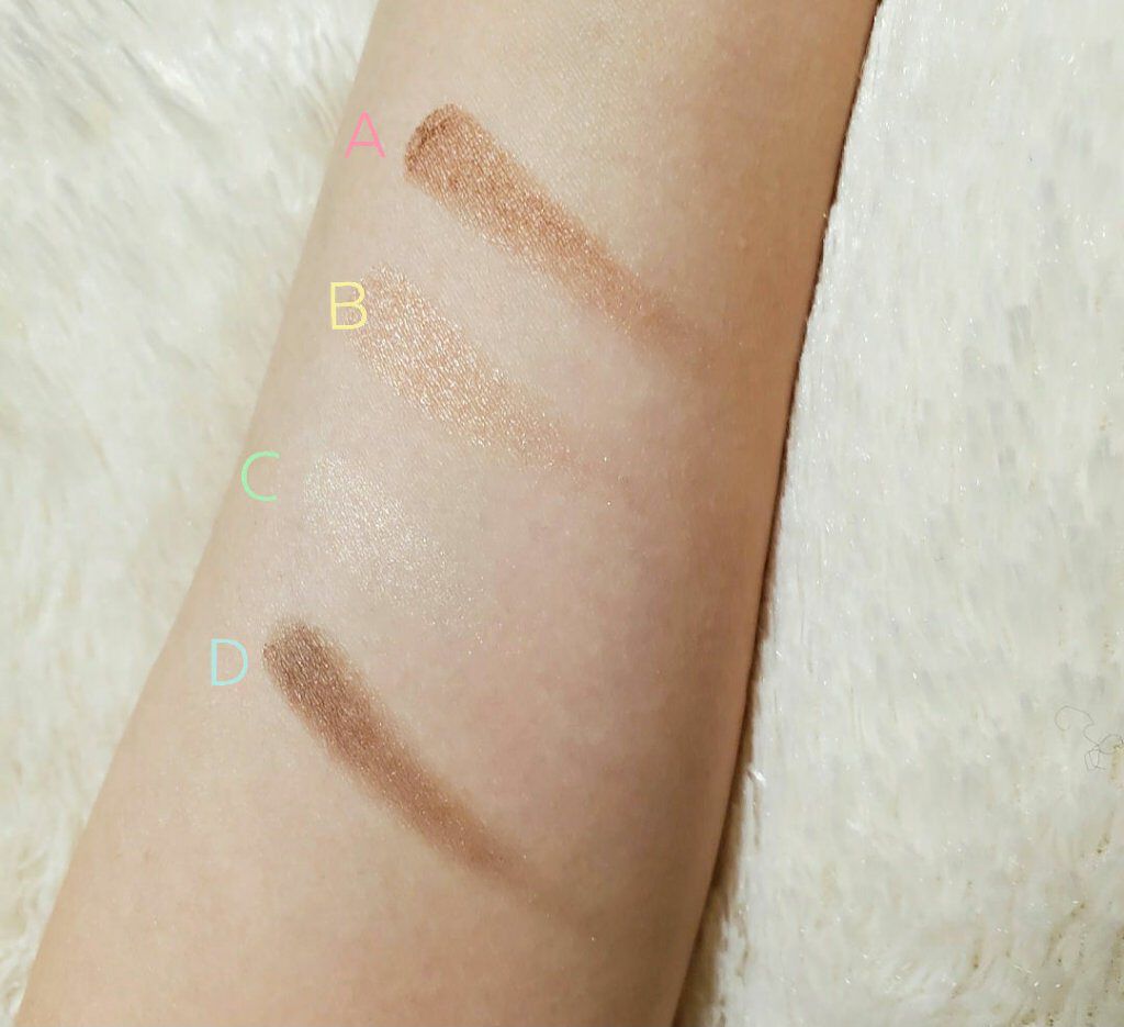 UR GLAM VELVET EYE COLOR PALETTE/U R GLAM/アイシャドウパレットを使ったクチコミ(4枚目)