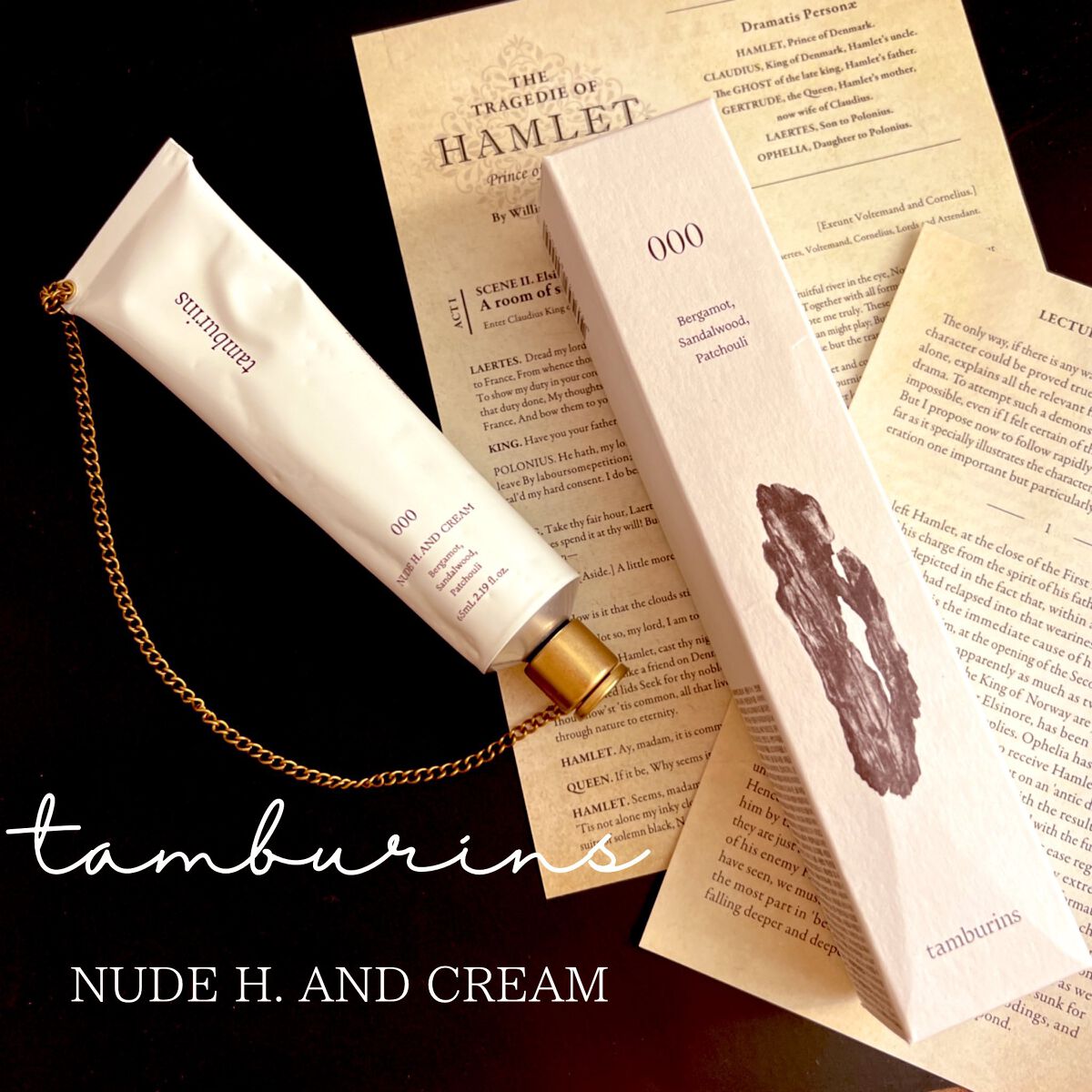NUDE H. AND CREAM/tamburins/ハンドクリームを使ったクチコミ(1枚目)