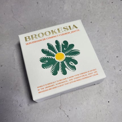 スキンエンハンサー コンパクト クッション (マット)/BROOKESIA/クッションファンデーションを使ったクチコミ(4枚目)