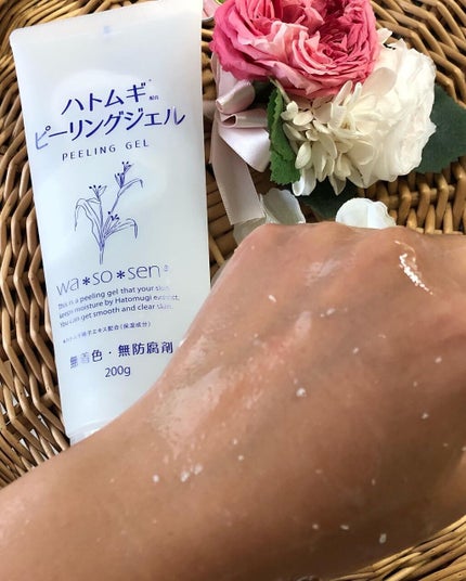 きみちゃん☺︎ on LIPS 「wasosenハトムギピーリングジェル200g・770円/税込..」(4枚目)