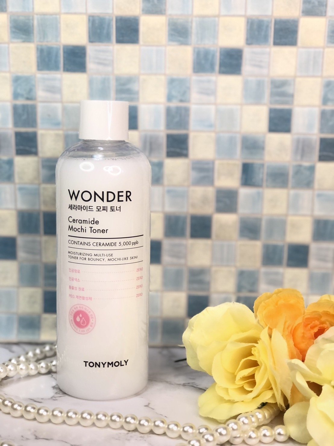 Wonder Ceramide Mochi Toner（トニーモリーワンダーCモチトナー）/TONYMOLY/化粧水を使ったクチコミ（1枚目）