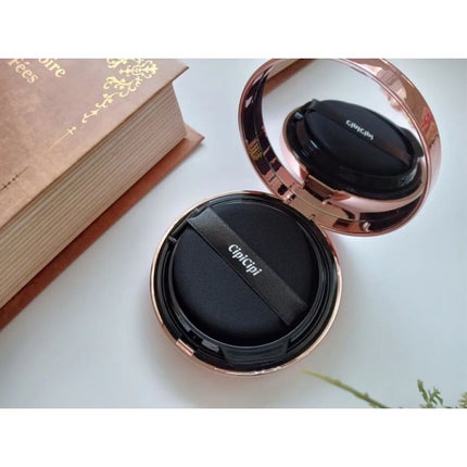 シピシピ フィットスキンクッション 03 ミディアムベージュ/CipiCipi/クッションファンデーションを使ったクチコミ(2枚目)