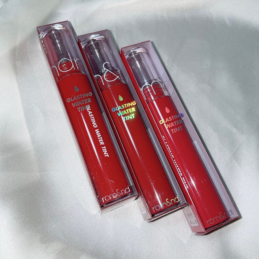 グラスティングウォーターティント/rom&nd/リップティントを使ったクチコミ(2枚目)