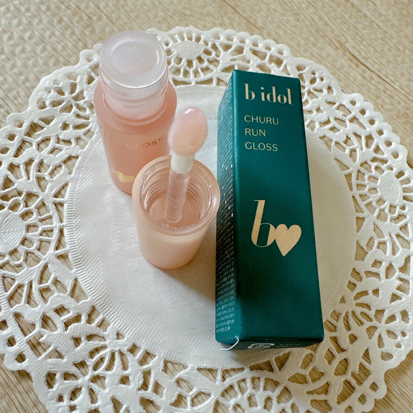 ちゅるるんグロス/b idol/リップグロスを使ったクチコミ(4枚目)