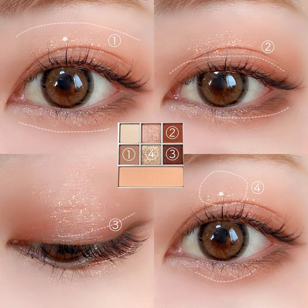 アイムユアパレット/all my things/アイシャドウパレットを使ったクチコミ（3枚目）