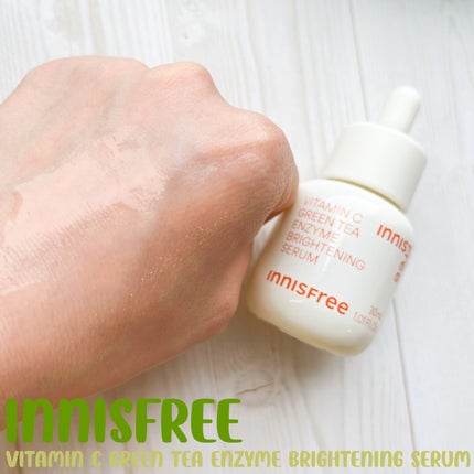 ビタC グリーンティーエンザイム ブライト セラム/innisfree/美容液を使ったクチコミ(6枚目)