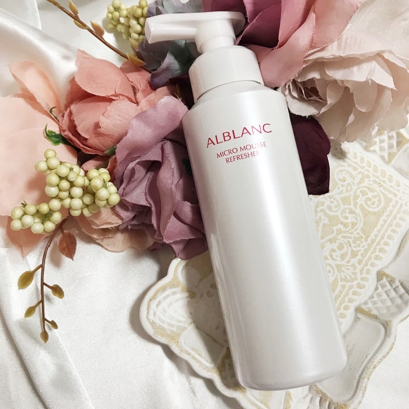 マイクロムース リフレッシャー/ALBLANC/泡洗顔を使ったクチコミ(1枚目)